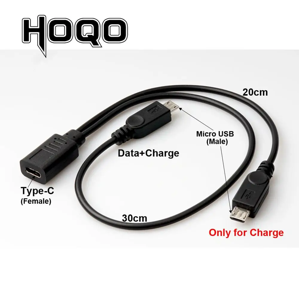 USB C Y кабель Type c разъем мама к двойному Micro штекеру usbc 2 0 сплиттер от 1 гнездо до