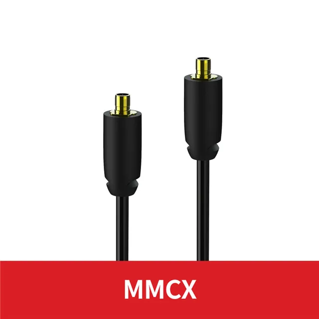mmcx pin TRN BT3S беспроводной Bluetooth 4,2 APT-X кабель IPX7 водонепроницаемый наушники Поддержка CSR8645 чип MMCX \ 2 контакта/IE80 для TRN V80 V30 KZ - Цвет: mmcx pin