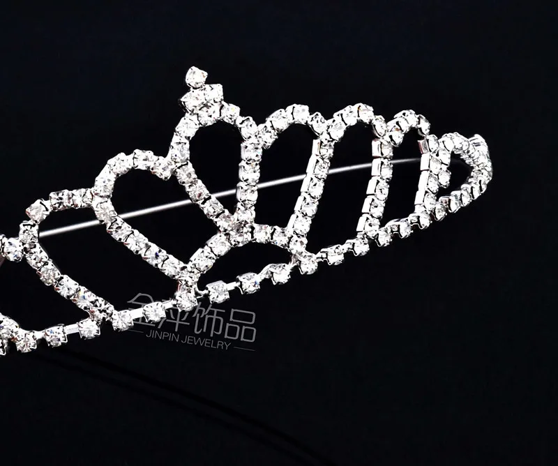 Повязка для волос принцессы со стразами девочек головная повязка с короной |