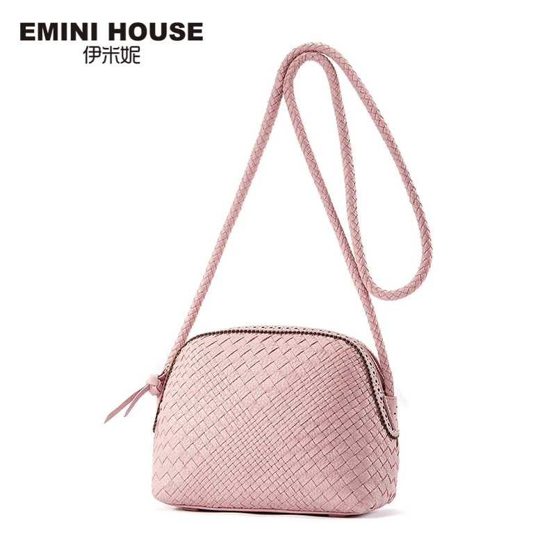 Эмини дом ручной Для женщин натуральная кожа оболочки мешок Crossbody сумки модные