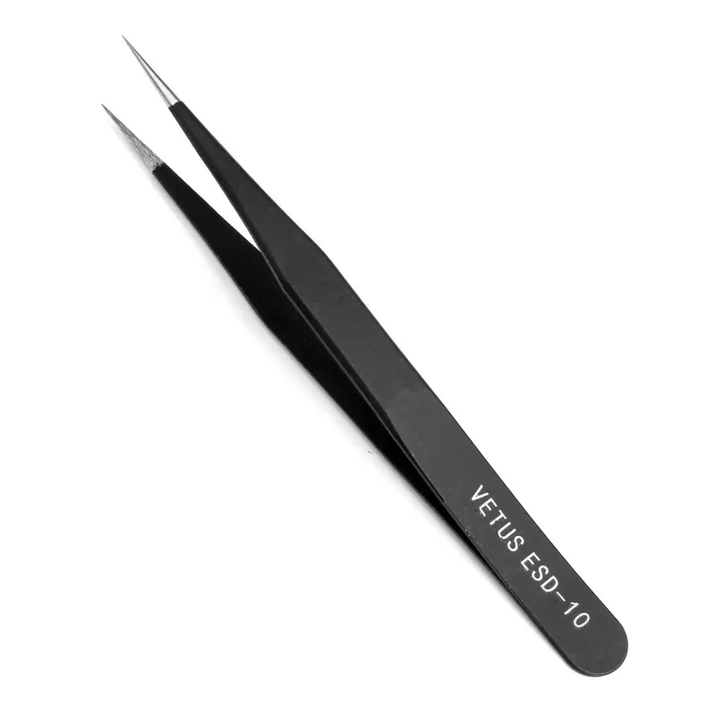 2 шт. черные прямые и локоть пинцеты для ногтей гелевые кусачки дизайна