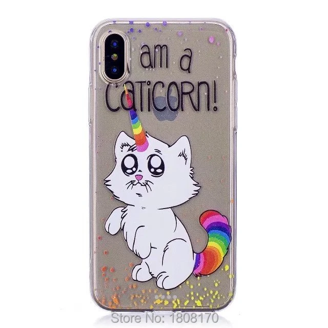Прозрачный мягкий чехол из ТПУ C-Ku для Iphone X IphoneX 8 7 6 6S Plus 5S 5 SE мобильного телефона 100