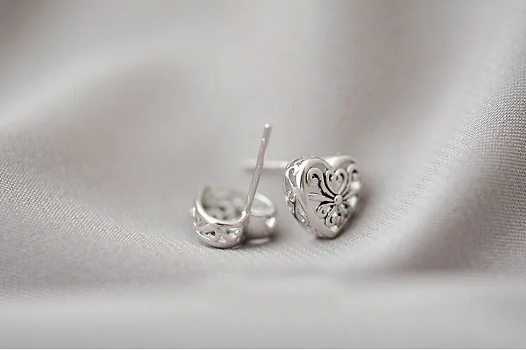 Женские серьги гвоздики из серебра 925 пробы|jewelry kabbalah|jewelry michaeljewelry glaze |