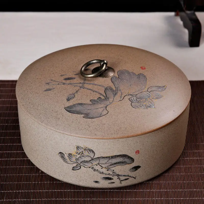 Керамические пакетики для чая герметичные банки грубой керамики большие ящики