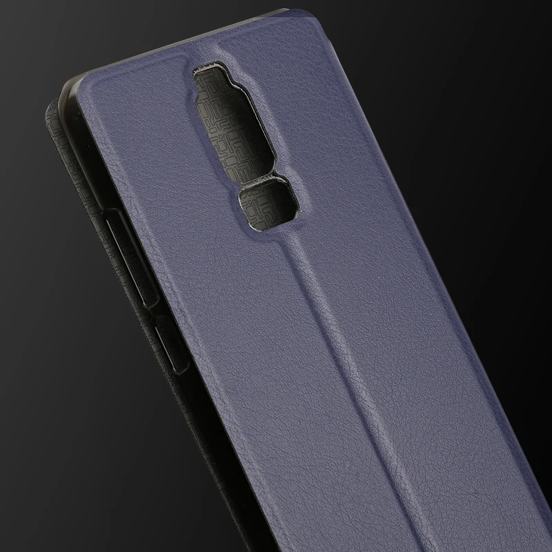 Для Leagoo S8 класса люкс высокого качества с откидной крышкой подставкой из