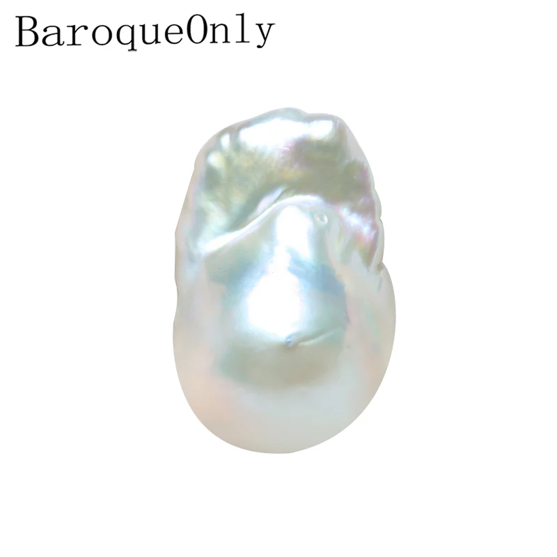 BaroqueOnly, большой размер, высокое качество, жемчуг в стиле барокко, настоящий пресноводный неровный жемчуг, Подвеска/серьги, блестящий BXO