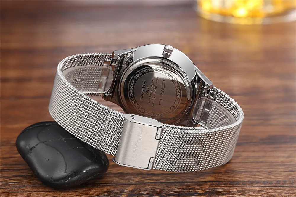 

men watches on sale clearance Casual men Japan quartz-watch stainless steel Mesh strap Men Sports Wrist Watch Relogio Masculino