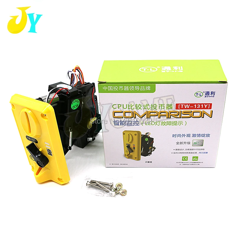 

1PCS Coin Acceptor Electronic Roll Down Coin Acceptor Selector Mechanism Vending Machine Mech Arcade Game Ticket Redemption