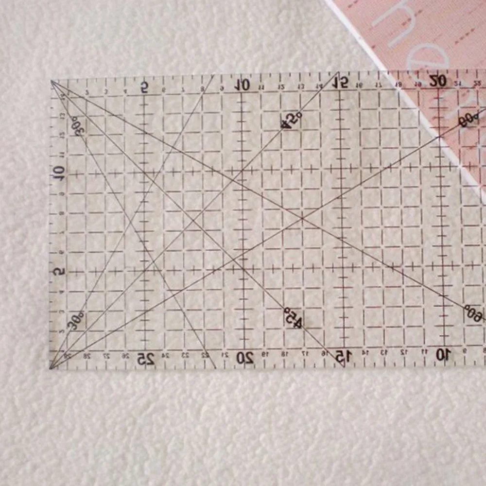 30X15cm линейка для лоскутного шитья DIY Инструмент Линейка сетка резки портного