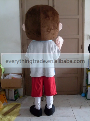Hot selling 2014 Adult cute cool little boy mascot fancy dress suit costumes cartoon party | Тематическая одежда и
