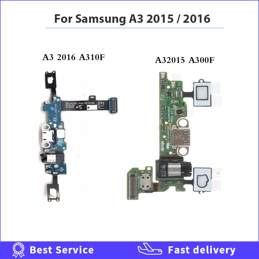 Зарядный разъем для samsung galaxy A3 A310F A300F Зарядное устройство USB док-станция гибкий кабель, сменные детали для A3