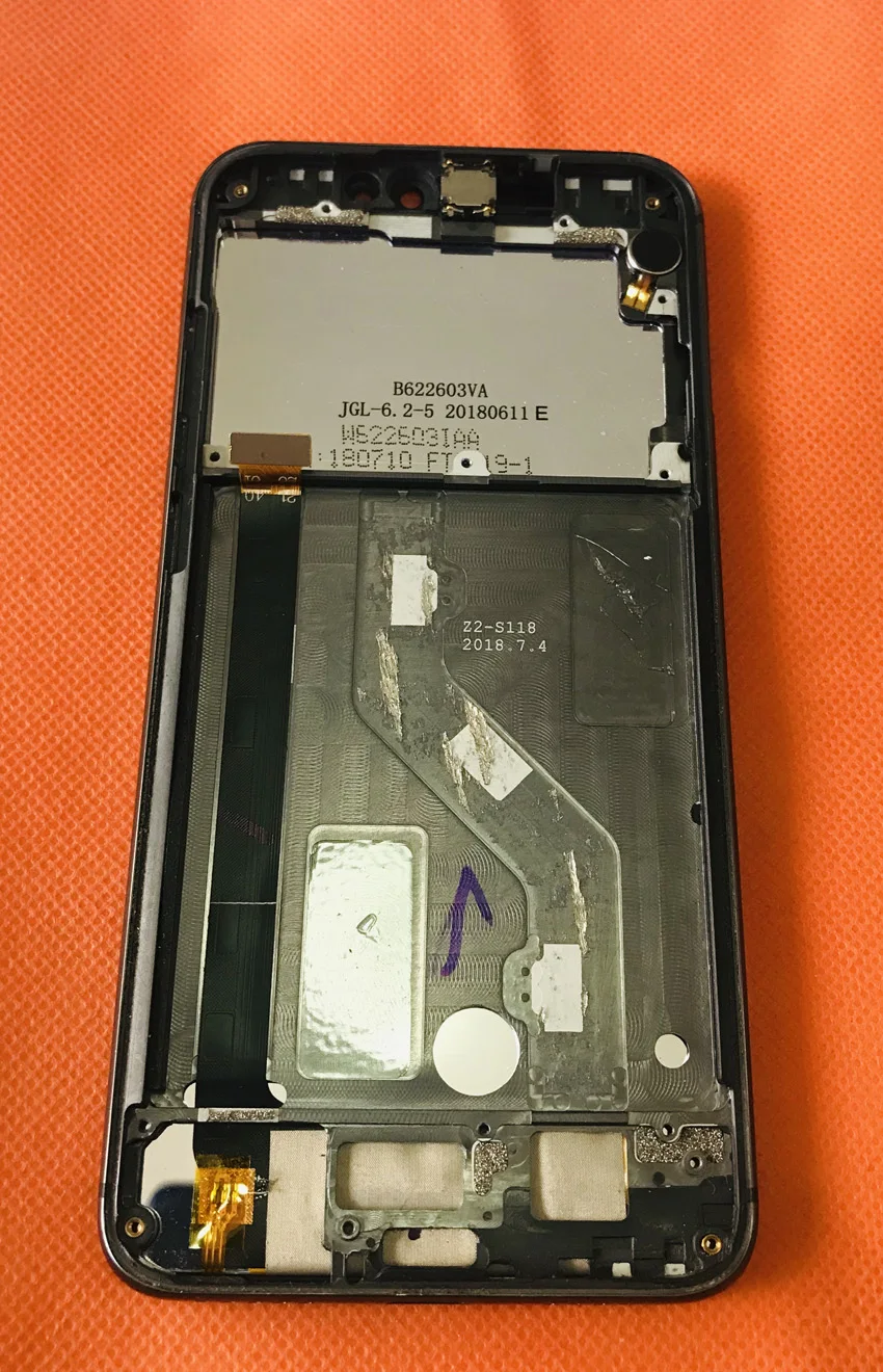 Старый оригинальный ЖК дисплей + дигитайзер сенсорный экран рамка для Umidigi Z2 Helio P23