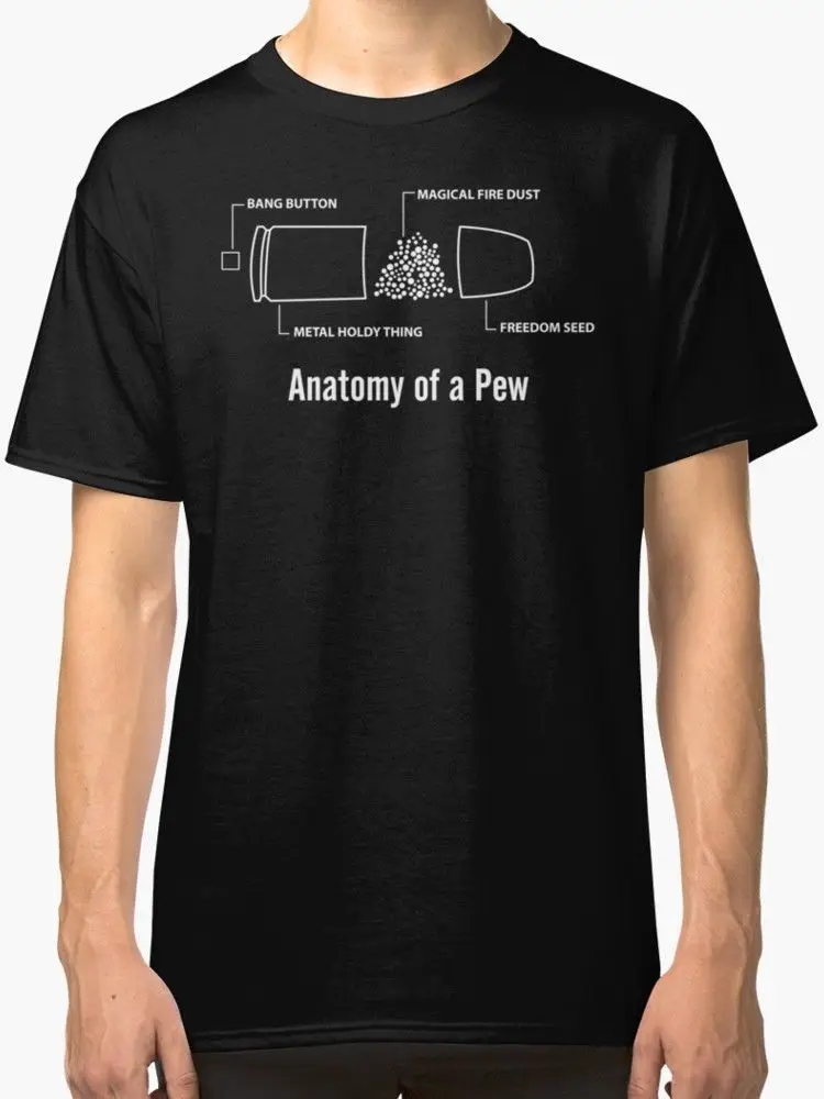 

Hot New 2019 Summer Fashion New Anatomy of A Pew Men's Black T Shirt Tee Shirt