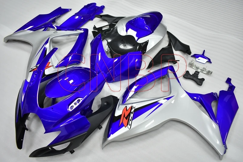 Обтекатель для Suzuki GSXR600 2006 2007 K6 синий белый черный корпус комплекты GSX R 600
