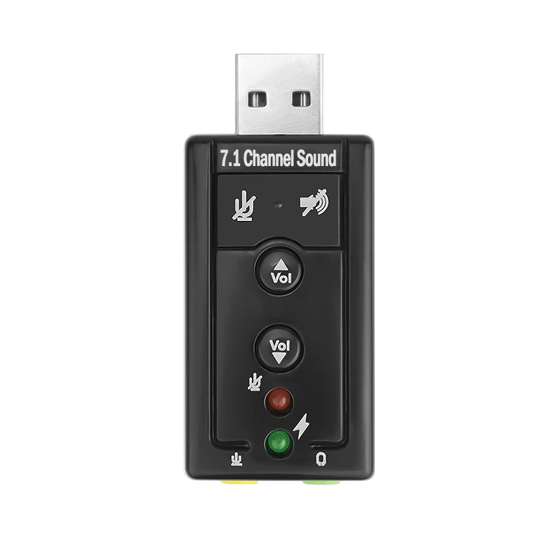 Лидер продаж! Внешняя звуковая карта FELYBY USB аудиоадаптер 2 0 разъем 3 5 мм для