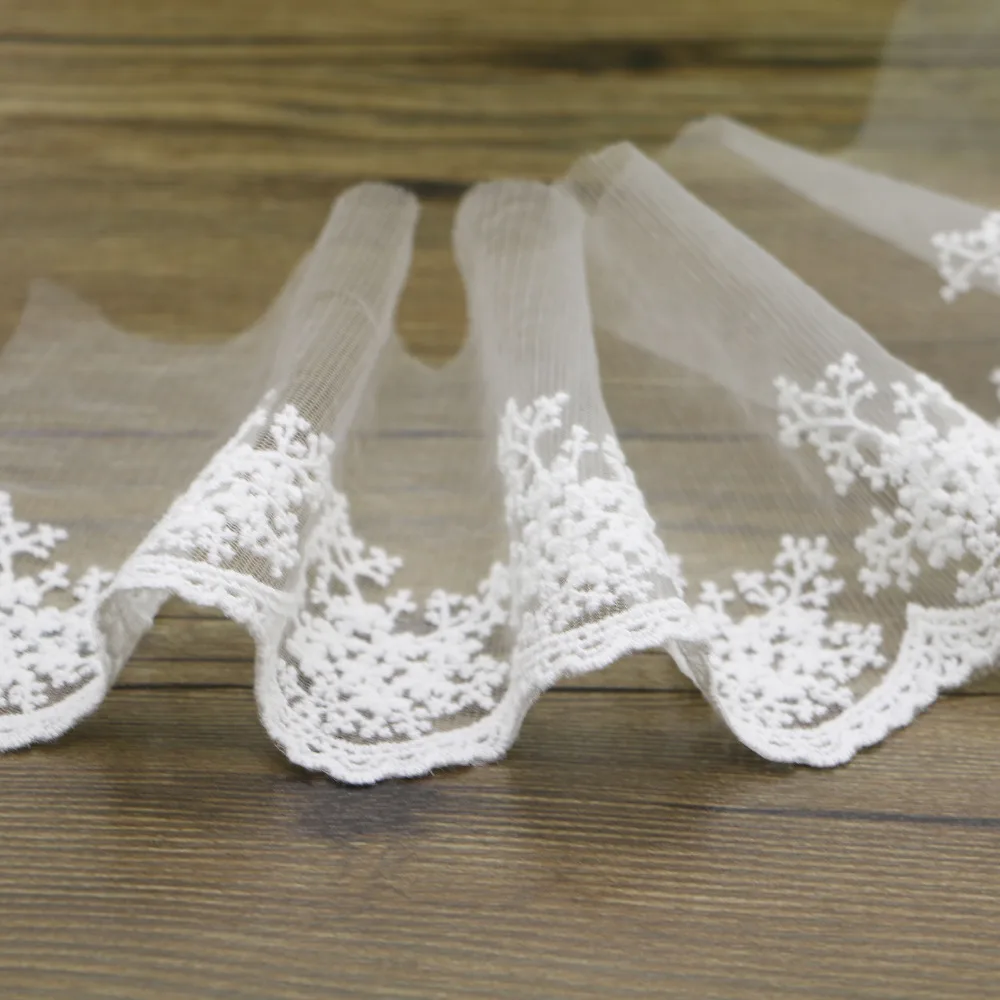 2 ярда/Лот кружевная белая Милая Кружевная отделка сделай сам материалы для