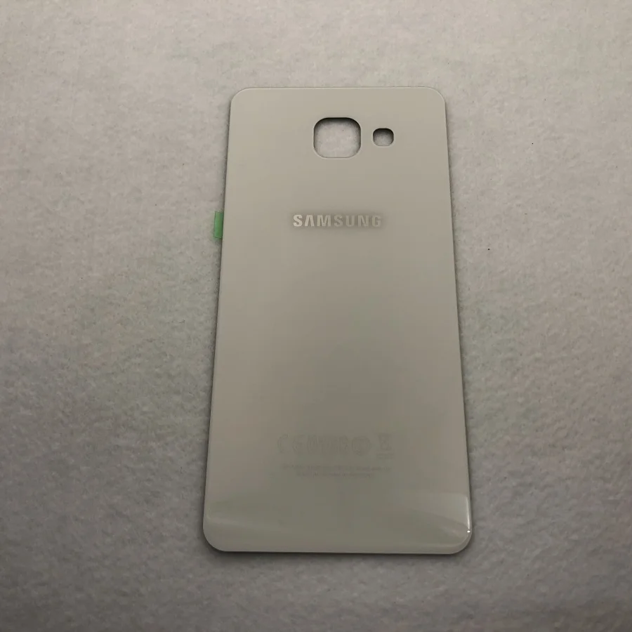 Оригинальный новый задний Чехол для Samsung Galaxy A7 2016 A710 A710F стеклянный корпус