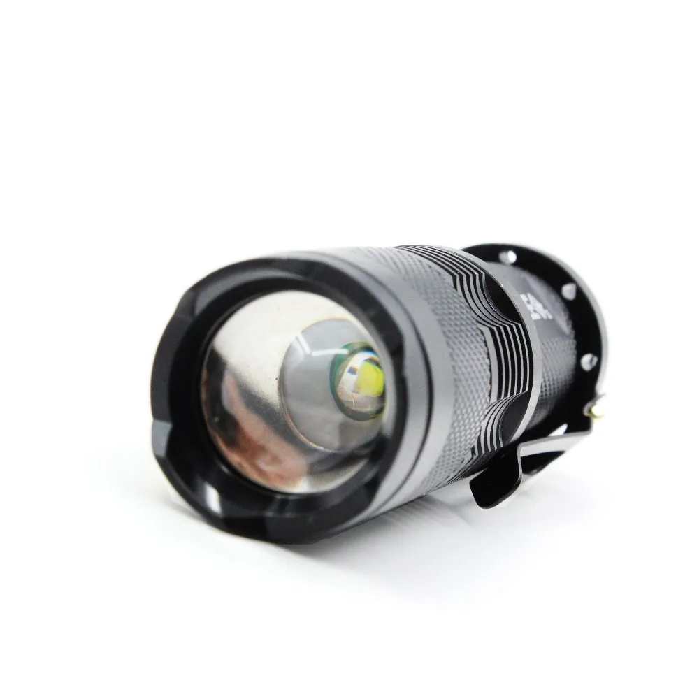 BrightFire Mini Aluminum Zoomable Portable UV Flashlight Violet Light LED Torch | Освещение