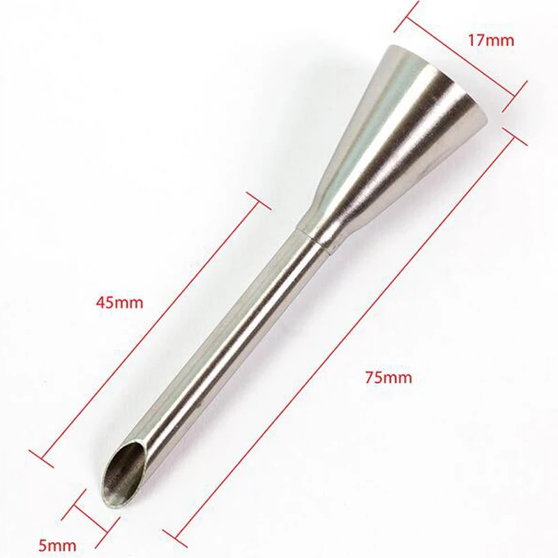 Слоеный кондитерский мешок для крема из нержавеющей стали 2 шт./лот|piping nozzles|baking