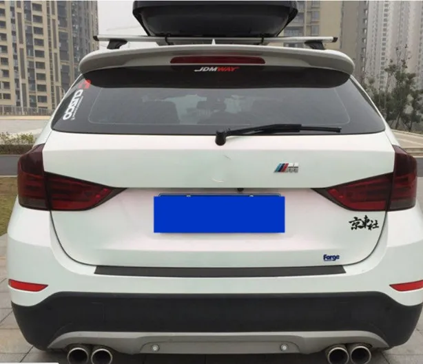 Для BMW X1 E84 спойлер 2010 2015 Высокое качество ABS Материал заднее крыло автомобиля