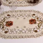 Скатерть в европейском стиле с цветами, праздничное свадебное украшение, приподнятый цветок, флоковый дамасский скатерть, тканевый чехол