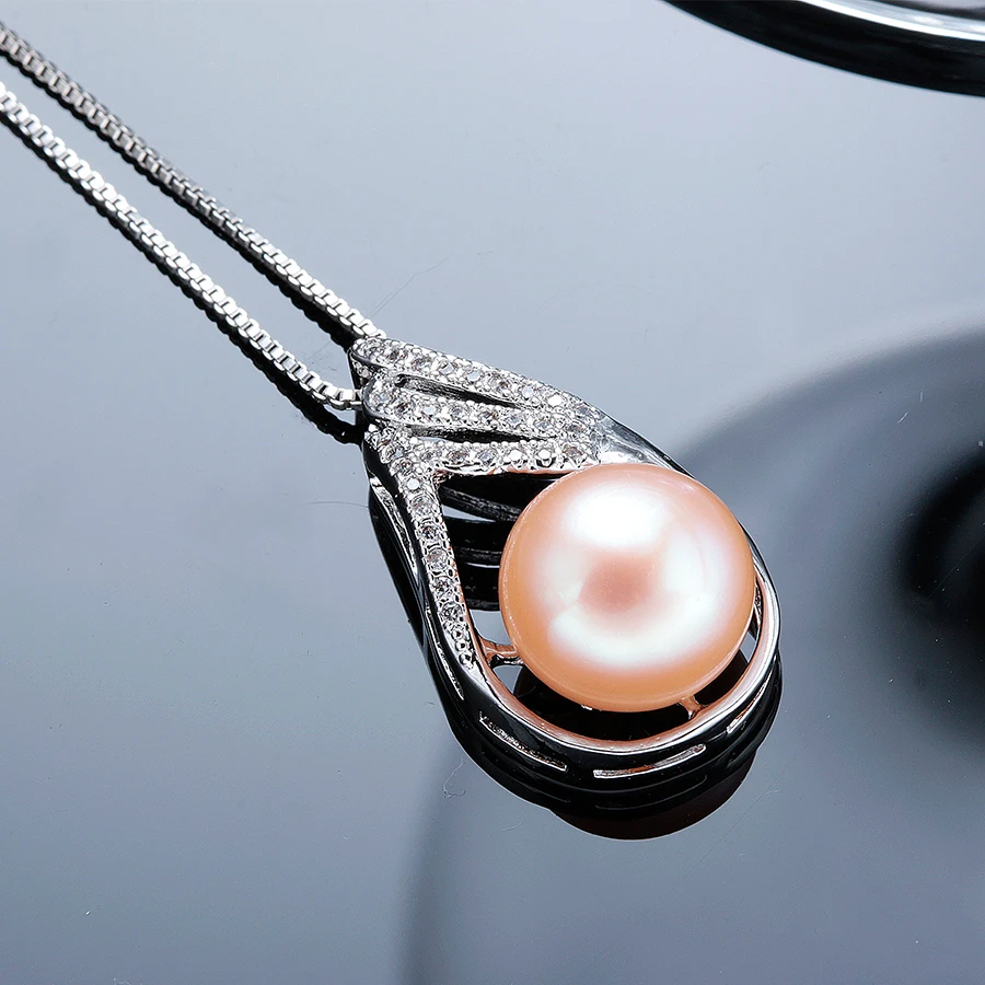 Модные ювелирные изделия 100% натуральный пресноводный жемчуг 11 12 мм ожерелье