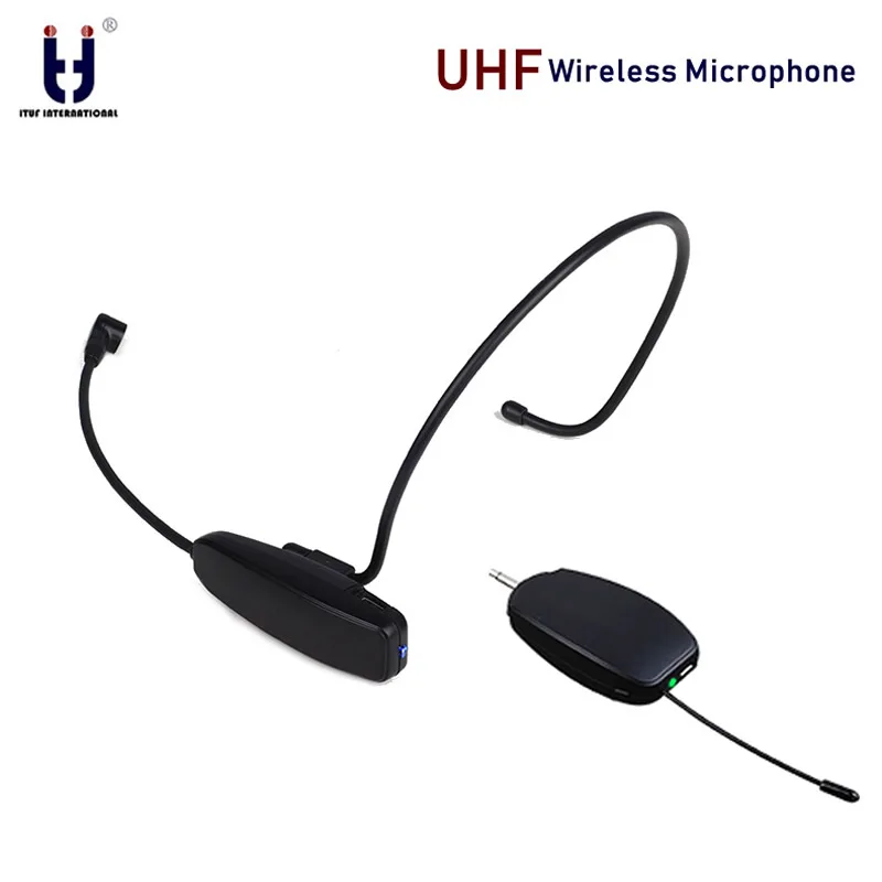 Беспроводная микрофонная система UHF ручной микрофон Портативный USB приемник для