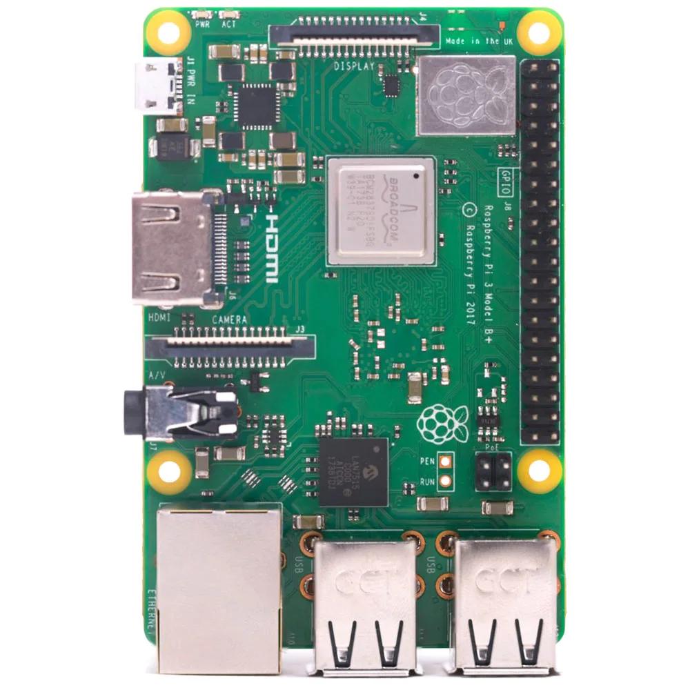 Новые 2018 Оригинал Raspberry Pi 3 Модель B плюс улучшенная версия 1 4 ГГц Cortex-A53 с ГБ