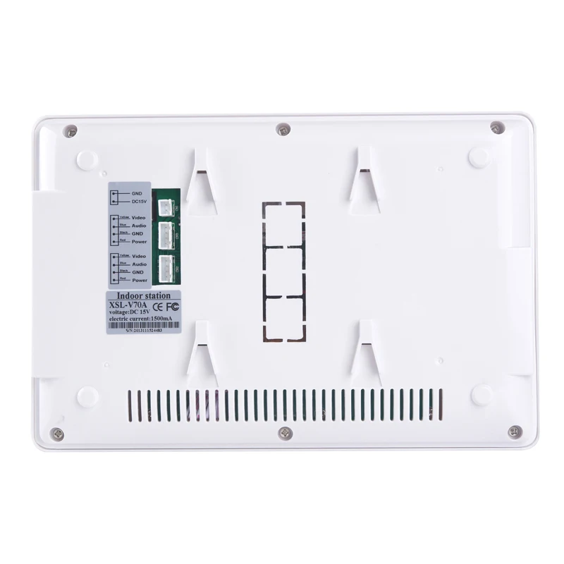 Бесплатная доставка 7 &quotЖК-дисплей Цвет телефон видео домофон + 2 Экраны RFID