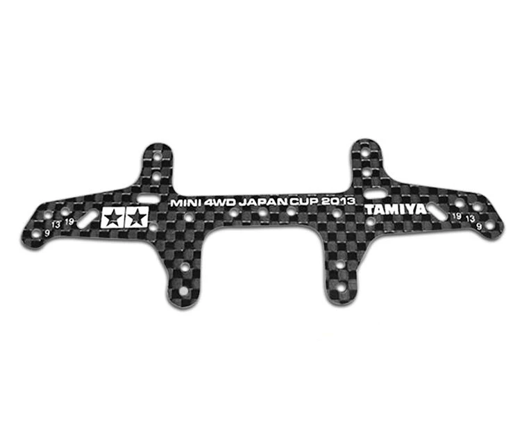 10pcs rear 2013 10 шт. 95072+ 94954 1,5 мм углеродное волокно передняя/задняя надпись Армирующая пластина для RC Tamiya Mini 4WD гоночный автомобиль модель - Цвет: 10pcs rear 2013