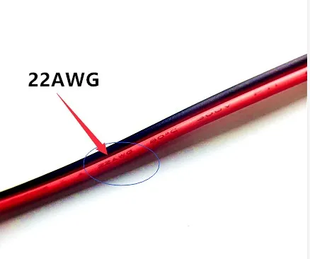 Удлинительный провод 5 м/10 м/20 м/30 м 22awg 20AWG 2Pin соединительный кабель шнур для ленты