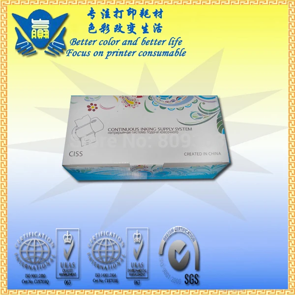 

4X sublimation ink Ciss Continuous Ink Supply System T0761-T0764 for Epsons ME 2/ME 200/C58/CX2800