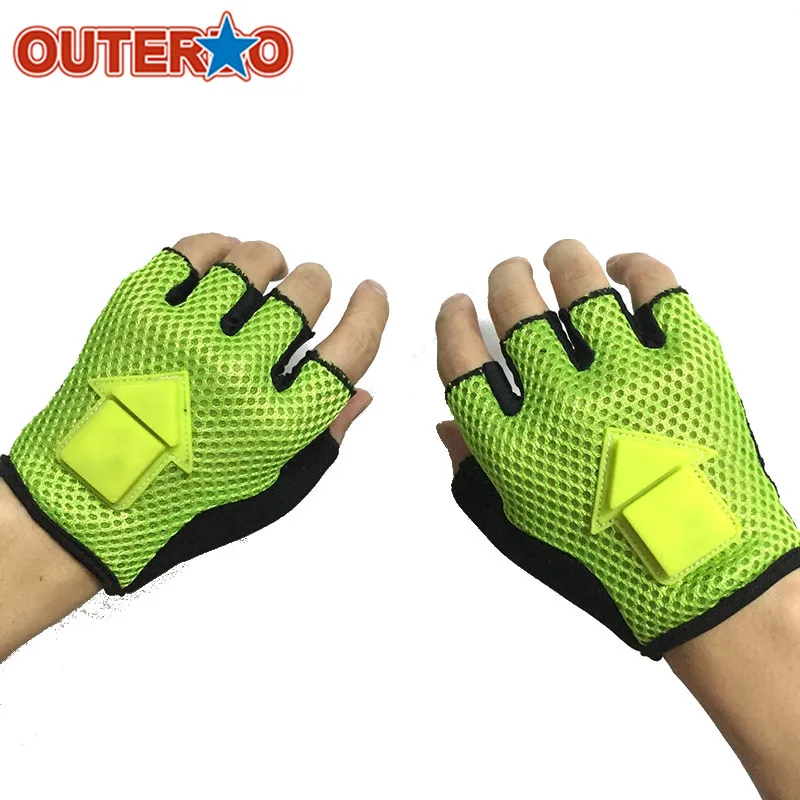 Новые портативные перчатки с датчиком поворота наполовину пальцевые