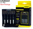 Liitokala Lii-100 lii-202 Lii-402 1.2 В3 В3.7 В4.25 В 186502665018350 1634018500AAAAA NiMH литиевая батарея зарядное устройство