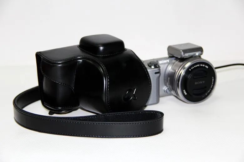 Из искусственной кожи Камера сумка для Sony Alpha NEX-5/NEX-5T/NEX-5R/NEX-5N NEX 5/5 т/5R/5N NEX5T NEX5N 5N 5 т 5C