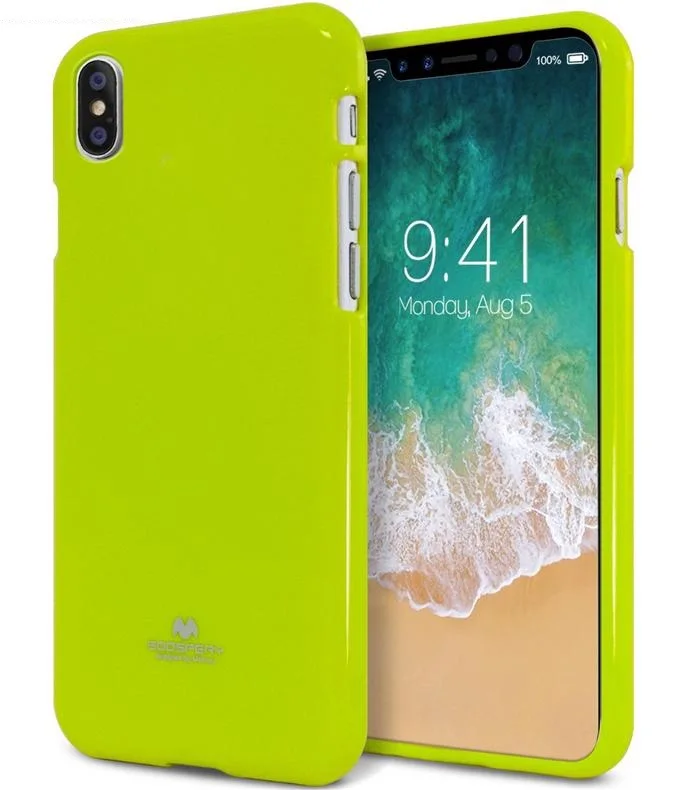 Mercury Goospery красочный желеобразный гибкий ТПУ мягкий чехол для iPhone 6 6s 7 8 Plus 11 Pro X Xs Max