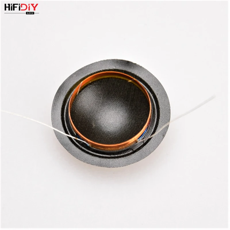 HIFIDIY LIVE 1 дюйм 25,4 мм 25,5 мм твитеры звуковая катушка черная шелковая мембрана ВЧ динамик ремонт аксессуары diy части 6 Ом 15 Вт
