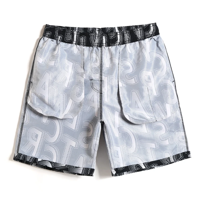 Новый купальный костюм летние мужские шорты быстросохнущие Гавайские пляжные