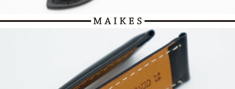 MAIKES,, Ремешки для наручных часов 18 мм, 20 мм, 22 мм, 24 мм, натуральная кожа, ремешок для наручных часов, браслет, ремень для Daniel Wellington DW
