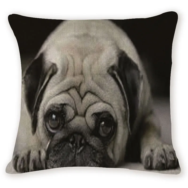 Серия милых собак наволочка для подушки Квадратные наволочки дивана кресла