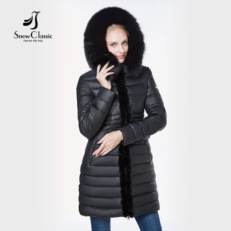 Куртка женщин 2018 camperas mujer abrigo invierno пальто парк норки предшественник меха лисы
