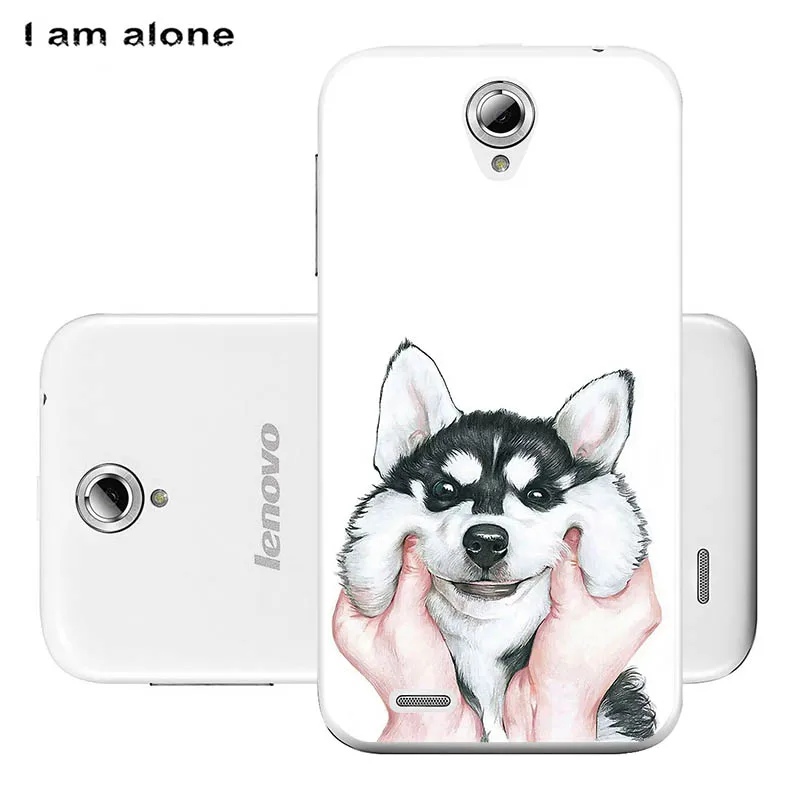Soft TPU HH90 Чехлы для телефонов I am alone для lenovo A859 5,0 дюймов Мягкий ТПУ мобильный Модный Цветной милый чехол для lenovo A859 сумки - Цвет: Soft TPU HH90