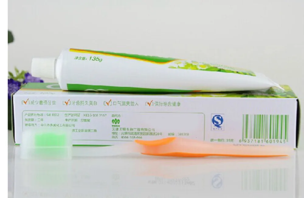 2 коробки китайская травяная зубная паста Orecare новый продукт мята|Зубная паста| |