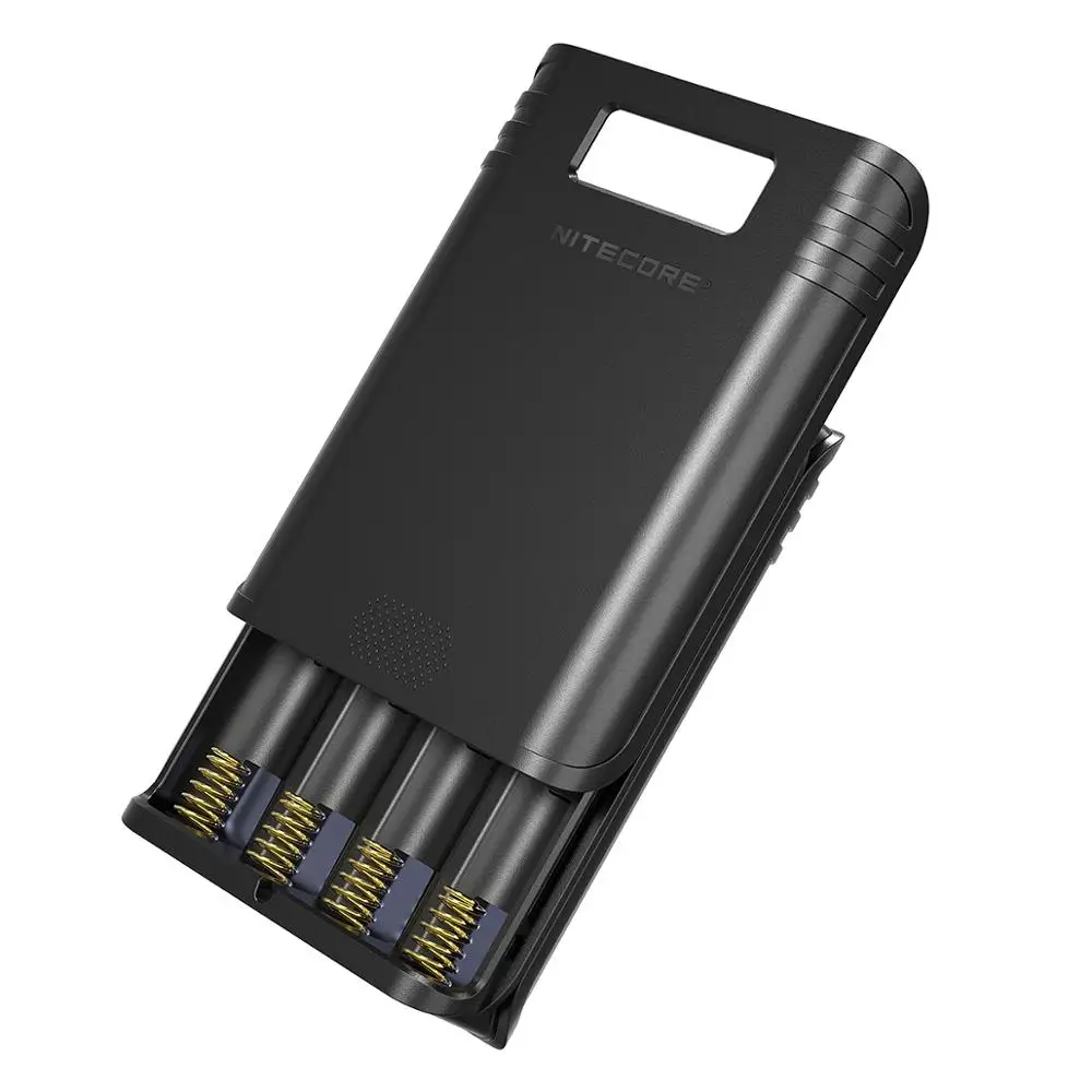 NITECORE F4 четырехслотовый гибкий внешний аккумулятор зарядное устройство относится к li-ion/IMR: 18650