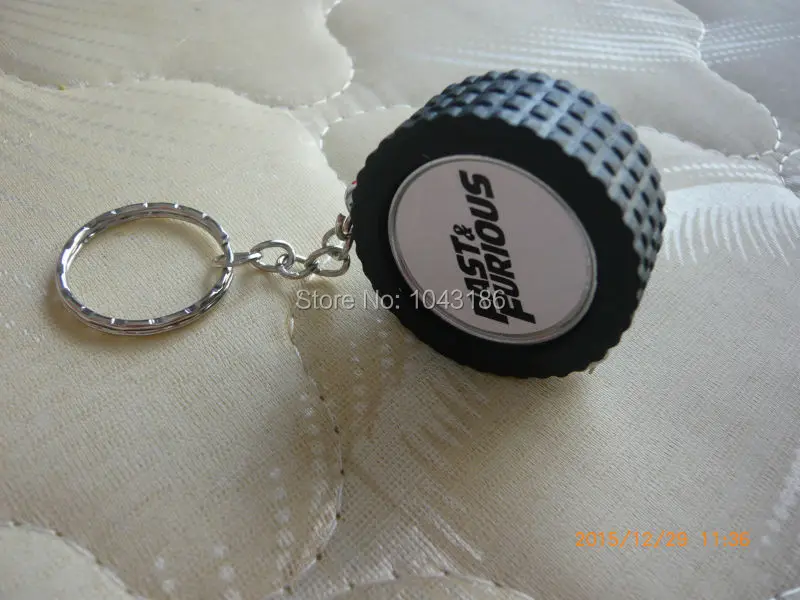 FREE SHIPPING 20PCS Fast and Furious Wheel Measuring Tape Keychain with Organza Bag Party Favors Gifts Birthday Gift | Дом и сад