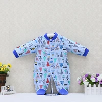2019 little q long sleeve baby pure cotton clothes newborn one piece spring long sleeve boys and girls rompers
