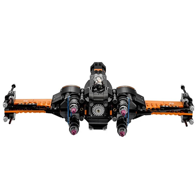 Star wars первый заказ Poe X wing Fighter собраны истребитель Совместимость с игрушки модель