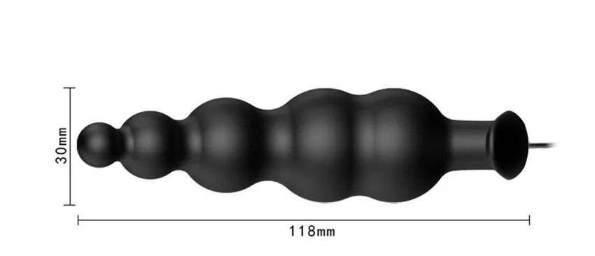 G-spot Stimulation Pull Beads Anal Plug Butt Erotic Toys Gay Sex Masturbation Prostate Massage Vibrator buttplug ST371 |