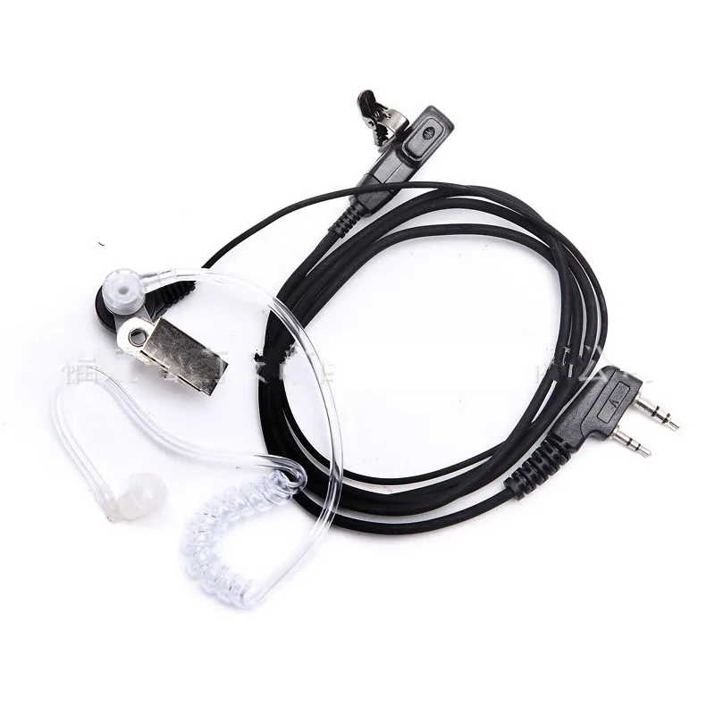 BAOFENG PTT Mic Air акустический трубчатый наушник рация гарнитура микрофон для