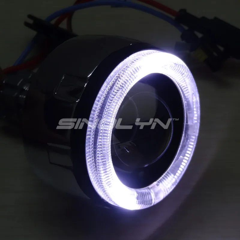 Мотоциклетные линзы фар Биксенон HID проектор Точечный светильник s 2,0 CCFL ангельские глазки Halo светильник налобный фонарь аксессуары стиль настройки